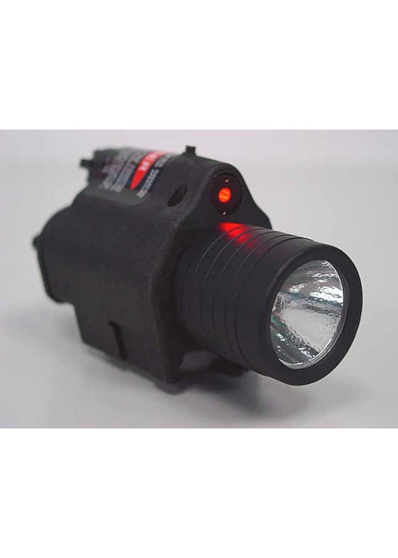 M6 Gun Flashlight QD LED Tactical Flashlight & Red Laser Sight