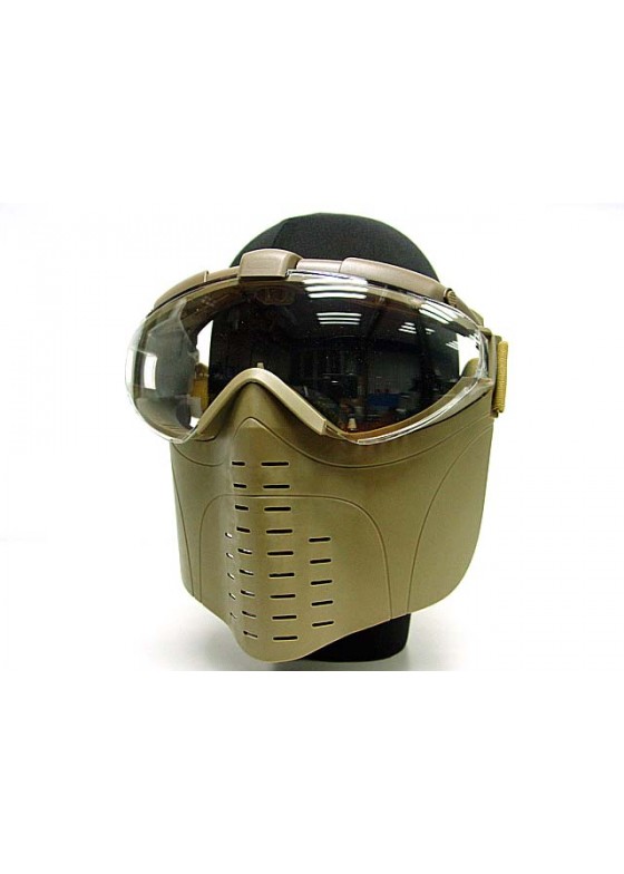 Pro-Goggle Full Face Mask With Fan Ventilation Type B