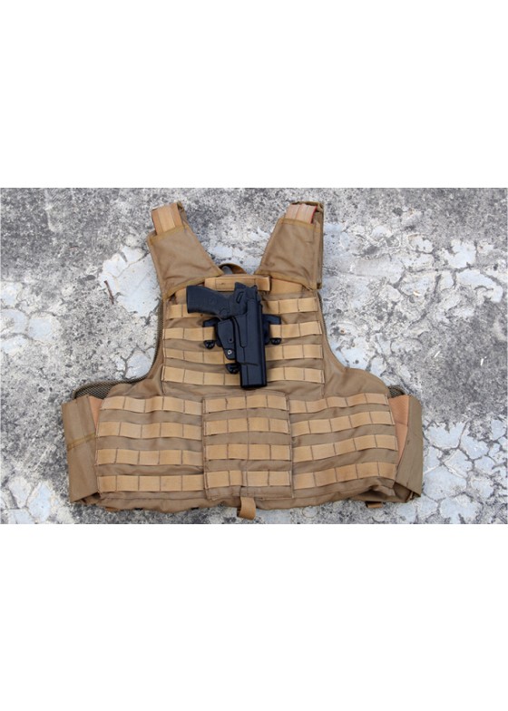 LN 92 Style IMI Rotation Quick Draw Chest Holster Without Buckle