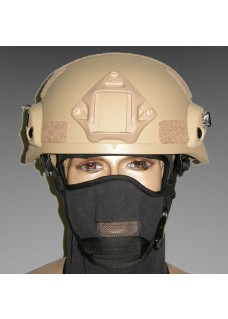 MICH 2002 Helmet with NVG Mount & Side Rail Action Version
