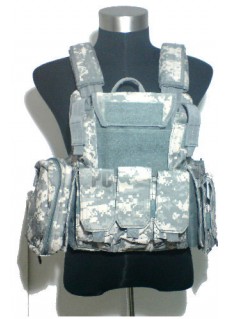 Digital ACU MOLLE CIRAS Airsoft Combat Vest