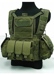 Airsoft Molle Canteen Hydration Combat RRV Vest & Tactical Water Bag Vest