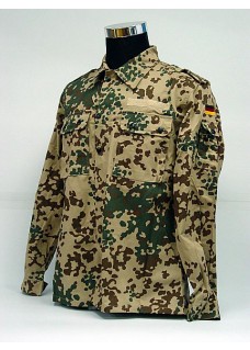 Army Clothing Combat Suit BDU Uniform Set ,German Desert Camo