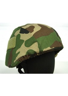 MICH 2000 ACH Tactical Helmet Cover Type B-Woodland Camo
