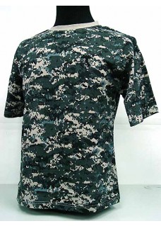 Fashion Camouflage Short Sleeve T-Shirt Digital Urban Camo