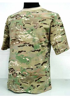 Fashion Camouflage Short Sleeve T-Shirt Multi Camo