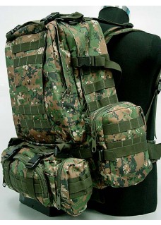 Tactical Molle Assault Combination Backpack 