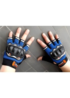 Fashion Half Finger Motorcycle Gloves, Racing Driver Riding Gloves