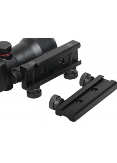 Tactical Rifle Scope HY9057 ACOG 1X32HD-2A L Rifle Scope with red laser light