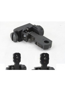 Tactical 5KU MAD BUIS Flip Up Rear Sight (A) for M4/M16 Series