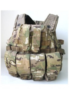 Multi Camo Armor Tactical Vest For Airsoft Military Use