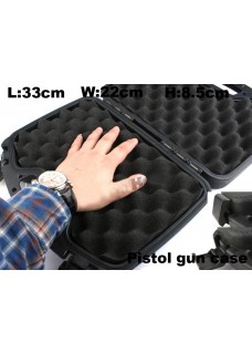 US Army Style 33cm Police Pistol Gun Case Tactical Tool Kit 