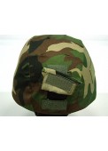 Tactical Helmet Cover Type B-Woodland Camo