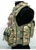 Four In One Tactical Vest Airsoft Paintball Combat Assault Vest