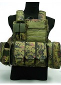 Digital Woodland Camo Combat Vest