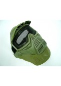 Full Face Airsoft Goggle Mesh Mask With Neck Protect