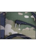 Military Tactical PTT Cheap Earphone Accessories C4 OPS Intercom PTT