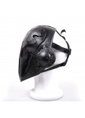Carbon Fiber King Mask Paintball Airsoft Tactical Mask