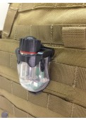 Molle Outdoor snail light protective holster quick release holster 