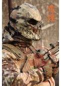 Camouflage M06 Python Evil Face Mask For Villains Cosplay Full Face Mask
