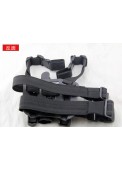 Military Tactical Holster Blackhawk Drop Leg Pistol Holster For 1911 Right Hand (Long Style)