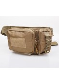 Military Tactical Nylon Double Pouch Waist Bag