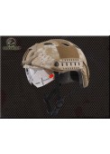 Tactical Helmet Combat Military PJ Helmet With Clear Visor