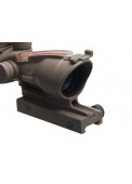 Tactical RifleScope Red Dot HY9176 ACOG SCOPE GL 4X32 1 with Red fiber and RMR 