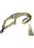 Tactical Single 1 Point Bungee Rifle Gun Airsoft Sling Adjustable