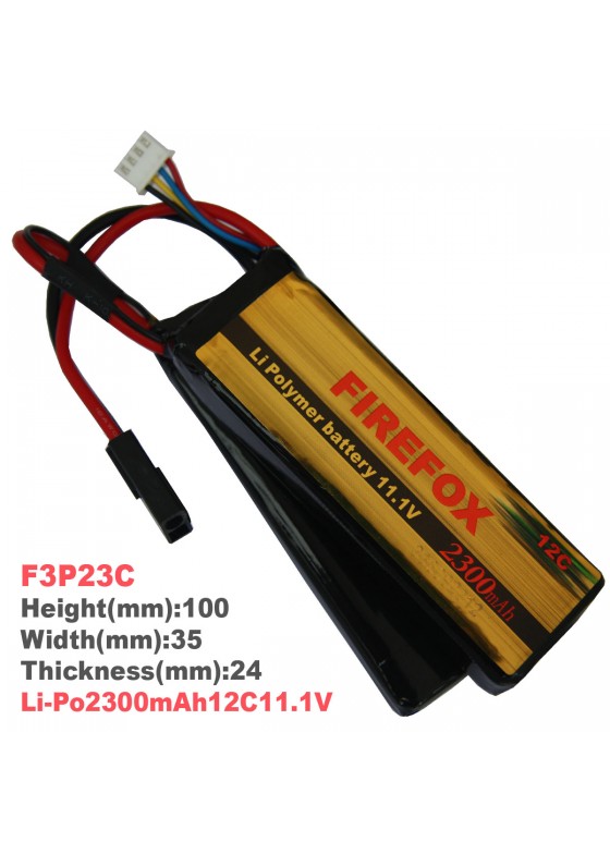Li-Po polymer battery 2300mAh12C11.1V(F3P23C)