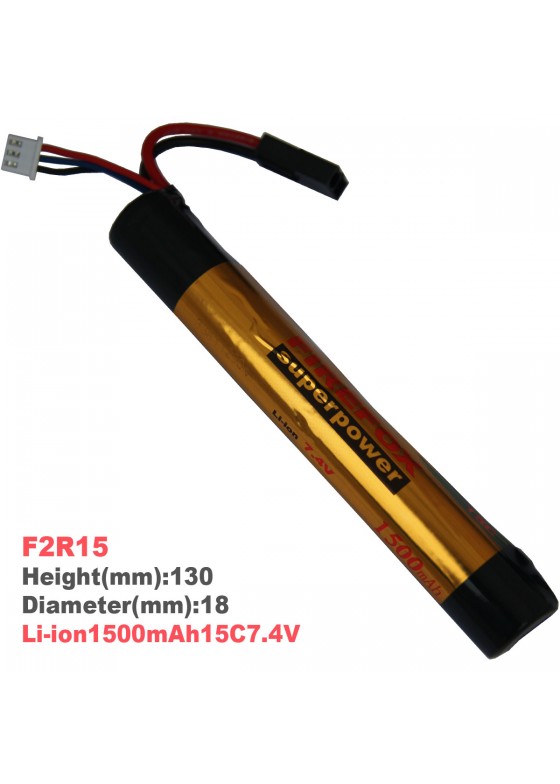 Li-ion battery1500mAh7.4V15C(F2R15)