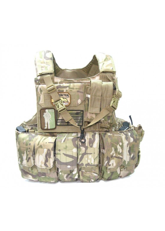 Normal version MAR CIRS Tactical Vest With Map Pouch