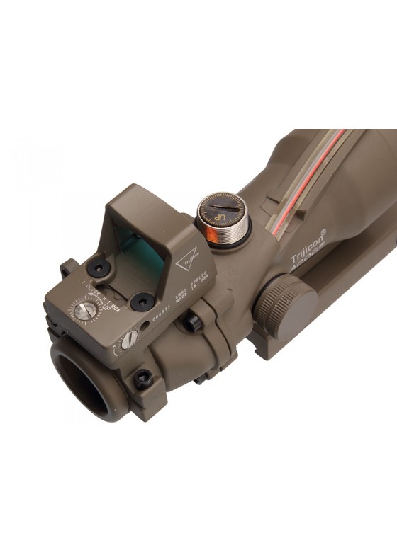 Tactical RifleScope HY9177 ACOG SCOPE GL 4X32 1# With Red False Fiber and Dimming ACOG Type GL 4X32 1