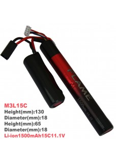 1500 mah11.1v15c锂离子电池(M3L15C)