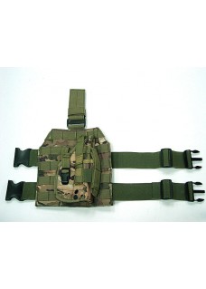 075 Molle CS专用绑腿战术包战术枪套