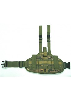 野外战术多功能户外腿包CS专用绑腿套MOLLE套