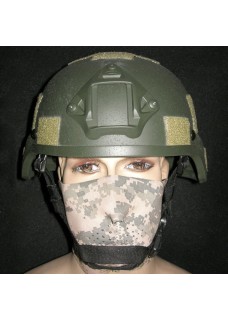 MICH米奇2000加架带墨鱼干 玻璃钢CS户外游戏野战装备战术头盔