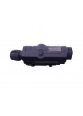 Tactical AN PEQ 16 style plastic battery box black battery holder