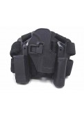 CQC H&K USP Compact  Drop Leg Holster With Panel & Mag & Light Case