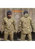 Factory price stripe Camo falcon shooting combat suit Tactical suit 