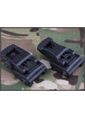 Tactical #71L Style Polymer Flip-Up Front & Rear Sight Set 