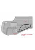 Blackhawk Waist Pistol Holster For P226 Military Single Gun Holster  (Short Style)