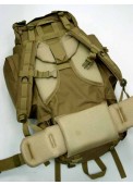 65L Combat Rucksack Camping Backpack-TAN