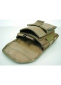 战术管理杂志袋\097地图袋MOLLE挂件包野战工具附件包杂物包
