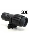 3x 28mm Magnifier Scope For Aimpoint EOTech With QD Mount