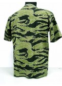Camouflage Short Sleeve T-Shirt Tiger Stripe Camo 