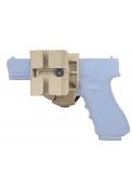 CP Style  360° Rotary Glock Gun Holster For G17 G22 G19 G23