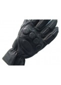 SWAT Army Full Finger Airsoft Paintball Leather Anticollision Gloves