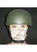 MICH米奇2001普通版玻璃钢头盔 野战战术装备 CS户外游戏装备