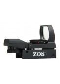  Tactical ZOS 1x22x33 Red Dot in Red 4 Reticle With Wide Window HY9035